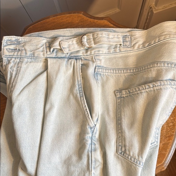 NWOT 7 For All Mankind Light Blue Barrel Style Women's Jeans Isadora Size 28 - Picture 6 of 13